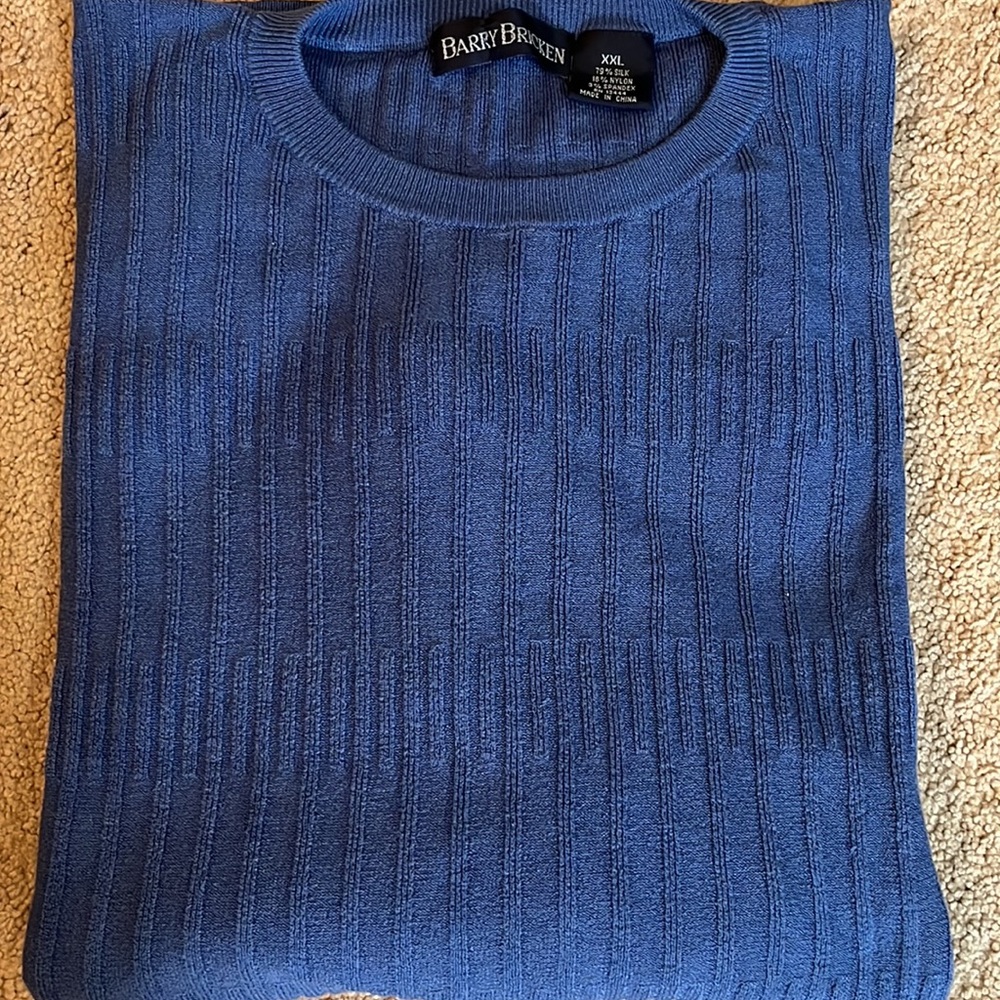 Barry Bricken silk blend sweater XXL